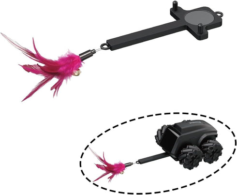 Moorebot Cat Wand, Scout Robot Add-on Tool for Pets, Fun Robot Toy Accessory...
