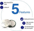 Cotchear 5pcs/Card 3V CR1220 Coin Battery Lithium DL1220 LM1220 ECR1220 1220 Button Cell Batteries for Watch Electronic Remote...