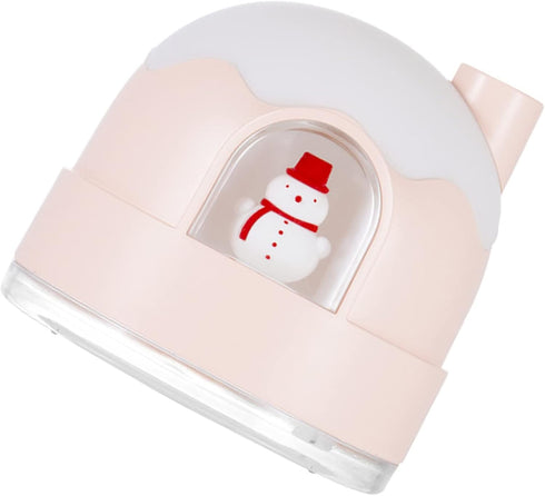 Cool Mist Humidifier with Night Light, Quiet Ultrasound Humidifiers for Bedroom AutoShut Off Cute Snowhouse Design Humidifiers for Babies Nursery ...