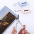 5PCS Mini Scissors with Key Chain,Stainless Steel Scissors Portable Girl Gift Scissors Hand Scissors Folding Design Office School Supplies Art Too...