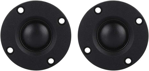 2pcs 30w 6? High Fidelity Speaker Silk Film Hemispheric Tweeter with Iron Boron Driver, Smooth 20mm Diaphragm, Suitable for Speakers Over 8 Inches...