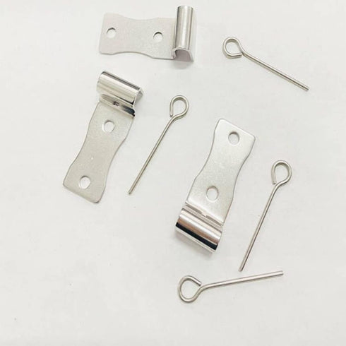 20 Pack Sofa Zig Zag Spring Repair Brackets, Sofa Spring Repair Kit Includes All Hardware, Silver...