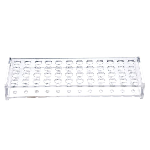 YOKIVE Tube Rack, Acrylic Test Tube Rack Holder | Great for 1.5ml, 2ml Lab Test Tube(Clear, 48-Sockets)...