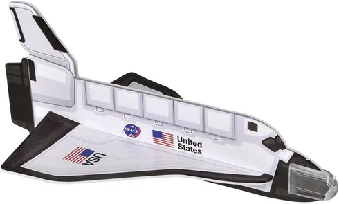 Zugar Land Space Shuttle Foam Gliders (8") (1 Pack) Outer Space Cosmos Flying Toys. Plane Fun Jet (One Piece)...