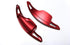 HIGH FLYING 2pcs Interior Accessories Steering Paddle Shift DSG Extensions Red for Chevy Chevrolet Camaro 2016-2022, C7 Corvette 2014-2019...