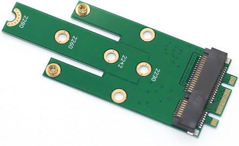 Mustpoint Mini PCIe mSATA SSD to M.2 NGFF SSD Adapter Card...