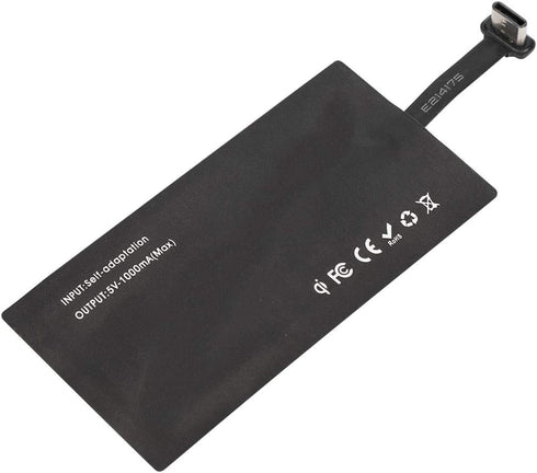Type C 1300mA Super Fast Qi Charging Receiver and Adapter Compatible with Google Pixel, , , and Other USB C Android Phones......