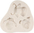 Farm Animal Head Fondant Molds Cow Sheep Pig Head Silicone Chocolate Candy Mold For Farm Theme Cake Decoration Cupcake Topper Polymer Clay Gum Pas...