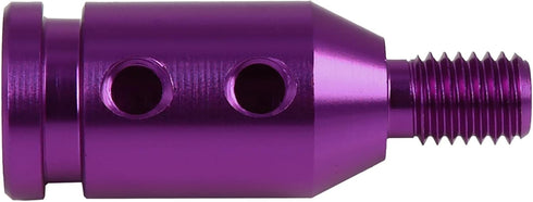 X AUTOHAUX M10 X 1.5 Car Universal Purple Gear Shift Knob Adapter for Non Threaded Shifter...