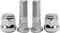 M12x1.5 Chrome Wheel Lug Stud Nut Set Compatible with Honda Accord Civic City CR-V Fit HR-V Insight Element Prelude S2000 Acura Legend Integra MDX...