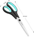 Scissors, iBayam 8" Multipurpose Scissors Bulk 3-Pack, Ultra Sharp Blade Shears, Comfort-Grip Handles, Sturdy Sharp Scissors for Office Home Schoo...