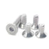 M10-1.5 x 55mm Flat Head Socket Cap Screws Bolts, Stainless Steel 18-8 (304), Bright Finish, Allen Socket Drive,Machine Screws Inner Hex Screw Fas...