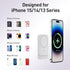 iWALK Magnetic Portable Charger,5000mAh 18W Wireless Slim Power Bank Battery Pack with LED Display and Comfortable Grip Only Compatible with iPhon...