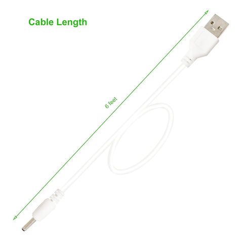 PDEEY Charger Cord Replacement for ANMEATE Baby Monitor SM24/SM935E, USB Power Cord 6 ft...