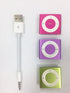 Amicable USB Date Cable Replacement for iPod Shuffle Charger Cable,(2-Pack) 3.5mm Jack/Plug to USB Power Charger Sync Data Transfer Cable for iPod...