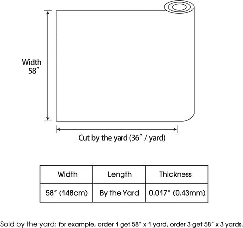 Waterproof Canvas Fabric by The Yard 58" W 600D Upholstery Polyester Material Indoor Outdoor Water Resistant Fabric for Chair Cushion Furniture Co...