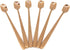 6 PCs Stainless Steel Mixing Spoon with Rose Gold Finish - Stirrer Spoon with Shovel-Shaped Head for Coffee, Ice Tea, Soft Drink, Cocktail, Length...