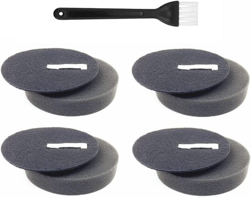4 pack Vacuum Cleaner Filter Compatible With Bissell 2252 2486 2489 24899 27909 2254 1214 CleanView Rotary Vertical vacuum Cleaner Replacement Par...
