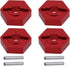 RC Aluminum Wheel Hubs Hex Driver Adapter for 1/16 Slash E-Revo Summit, Upgrade 7154...