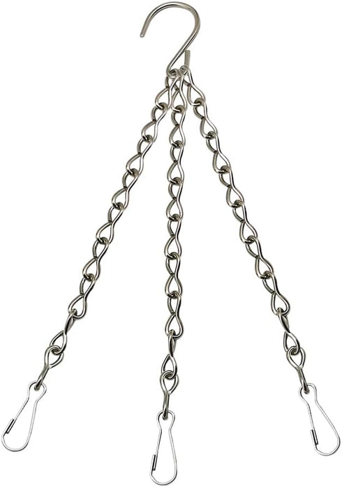 3 Pack Hanging Chain for Garden Plants, Lanterns Bird, Feeders, 9.5 Inch Hanging Chains for Hanging Basket, Wind Chimes and Decorative Ornaments (...