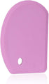 Sapid Silicone Bowl Scraper Flexible Curved Edge (5.98"×4.3"), Food Grade Bench Dough Scraper for Baking Sourdough Bread, Cake, Fondant Icing, Hea...