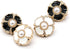 20pcs 11mm(0.433inch) Little Flower Black Gold Metal Women Coat Buttons for Clothes Shirt Blouse Handmade Decorative Sewing Buttons Wholesale (Gol...