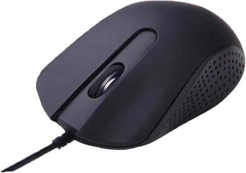 Wired USB Computer Mouse-Wired Mouse with Ergonomic Design, USB Computer Mouse for Laptops and PCs,Office and Home Mice (Black, Wired)...