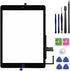 for iPad 6 2018 6th Genreation A1893 A1954 Touch Sreen Digitizer Glass Replacement-Includes Home Button+Camera Holder+PreInstalled Adhesive+Tools ...