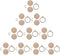 10 Pieces Mini Wood Hoops Punched Small Hoop Ring for Cross Stitch Frame Embroidery Hoop Arts DIY Pendant Crafts Tool (Round Shape - 3cm*2.5cm)...