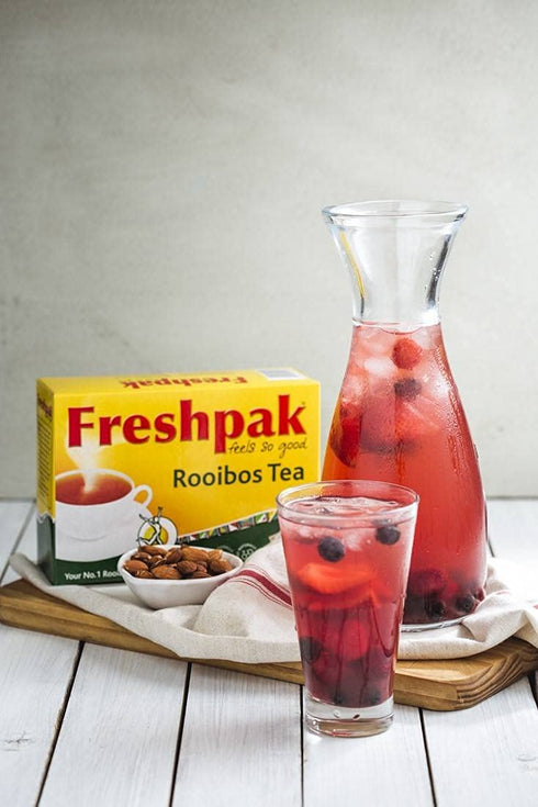 Freshpak Rooibos - Tagless Wellness - Ginseng 20s (Keto Friendly, Gluten Free, Halal)...