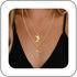 Boho Pharaoh Queen Pendant Necklace Hollow Out Map Necklace Chain Heart Dangle Choker Necklace Retro Egyptian Nefertiti Layering Necklace Jewelry ...