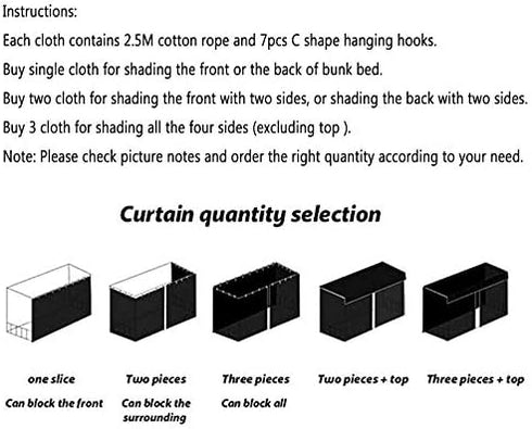 Heidi Galaxy Star Bed Canopy Single Sleeper Bunk Bed Curtain Student Dormitory Blackout Cloth Mosquito Nets Bedding Tent...