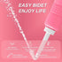 Upside Down Peri Bottle for Postpartum Care, Portable Bidet Bottle with Travel Bag, Handheld Perineal Sprayer,Reusable Douche Bottle for Women,Men...