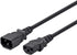 Monoprice 3-Prong Extension Cord - 10 Feet - Black | IEC 60320 C14 to IEC 60320 C13, 18AWG, 10A, 125V...