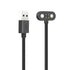 Charger Adapter Replacement 5V USB Charger Cord Earphone Magnetic Suction Charging for Mojawa Run Plus...