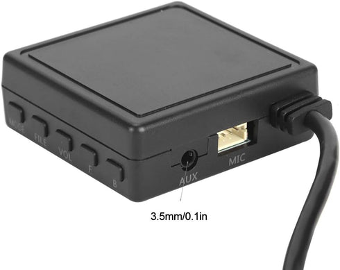 KIMISS Bluetooth Module, Car AUX Adapter USB 3.5mm Plug Music Receiver Cable Fit for JVC Alpine CD KSU58 PD100 U57 U29?19?...