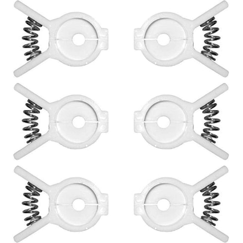 Bread, Bagel, or Chips Clips Set, White (6-Count)...