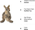 Cute rabbit 10 inch kangaroo plush toy stuffed animal toy plush animal doll...
