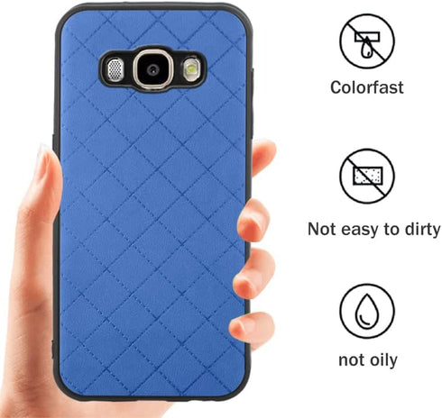 ELISORLI Compatible with Samsung Galaxy J7 2016 Case Rugged Thin Slim Cell Accessories Anti-Slip Fit Rubber TPU Mobile Protection Full Body Grip B...