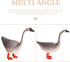 Goose Statue Farm Animal Sculpture: Garden Goose Statue Yard Farm Animal Figurine Country Easter Patio Home Decoration for Indoor Outdoor Desktop(...