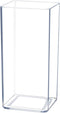 Royal Imports Flower Vase Acrylic Tall Rectangle - Decorative Centerpiece for Home or Wedding - Non Breakable Plastic, 5" X10 - Clear...
