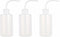 Wash bottles,3pcs 250ml Plastic Safety Wash Bottle Convenient Transparent Squeeze Bottle for Medical Laber Supplies Green Soap Cleaning Washing Bo...