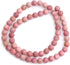 JOE FOREMAN 10mm Natural Stone Red Rhodonite Frosted Matte Unpolished Round Spacer Beads for Jewelry Making DIY Handmade Craft Supplies 15"...
