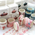 YUBBAEX Cute Printed Washi Tape 3 Rolls Japanese-style Masking Tape Set Decorative for Arts, DIY Crafts, Journal Supplies, Planners, Scrapbook, Ca...