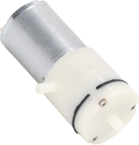 Electric Air Pump,DC Diaphragm Vacuum Pump with 90 Degree Angle Air Ports,DC 6/12/24V Micro Air Pressure Pump, Low Noise Air Pump Micro Vacuum Pum...