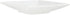 10 Strawberry Street Whittier 5" Square Tid Bit, Set of 6, White...