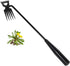 Weed Removal Tool, 2024 New Garden Weeding Tools Manganese Steel Hand Weeder Tool with Handle, 5 Teethes Dual Purpose Manual Weeders Tool Weed Pul...