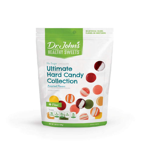 Dr. John’s Sugar Free Candy, Healthy Hard Candy with Zero Sugar, Low Calorie Snacks, Keto Friendly, Vegan, Gluten Free, Ultimate Collection, 24 Co...