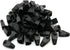 RilexAwhile 100 Pcs Black Soft Plastic CAT5E CAT6 Ethernet RJ45 Cable Cap Connector Boots Plug Cover Strain Relief Boots (Black)...