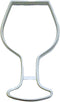 WINE GLASS OUTLINE STEMMED BEVERAGE WINERY TASTING COOKIE CUTTER MADE IN USA PR2856...